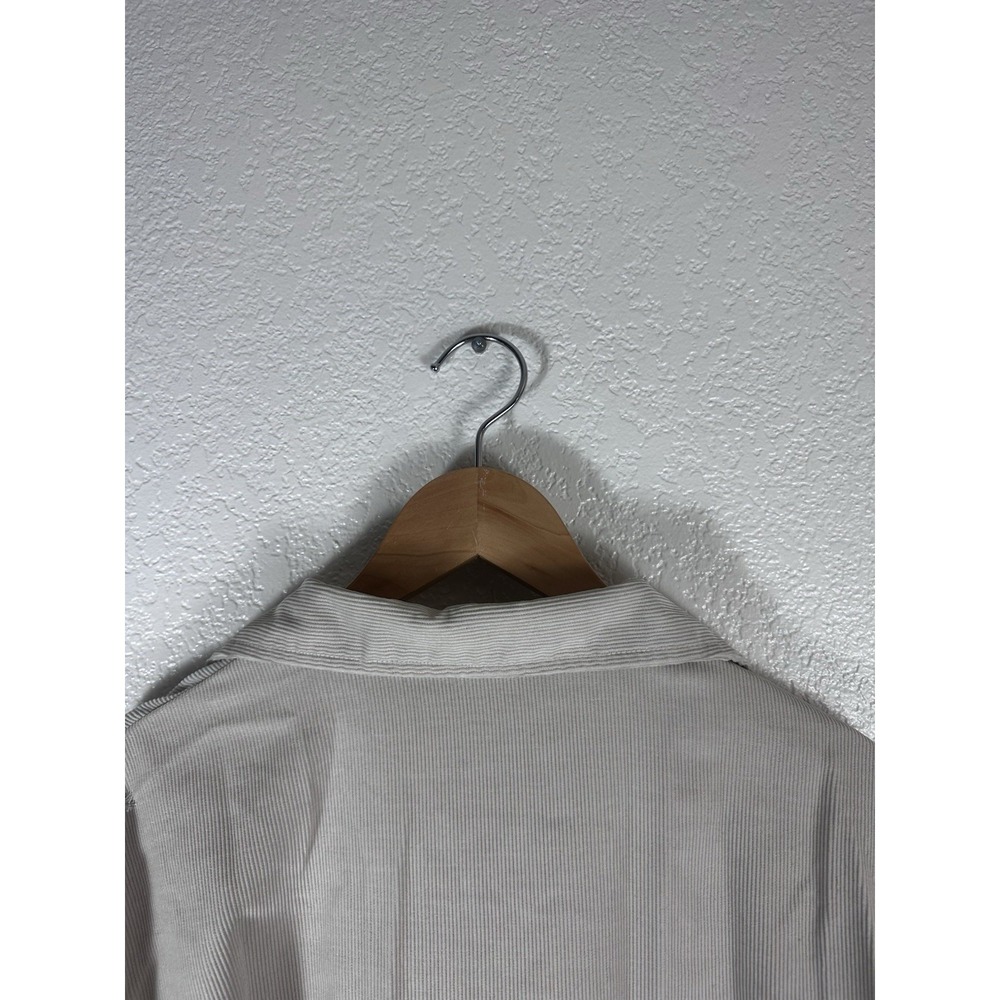 Vintage 70s Tobias Tops Corduroy Jacket Cream Beige Workwear Distressed 1970s - Picture 12 of 15